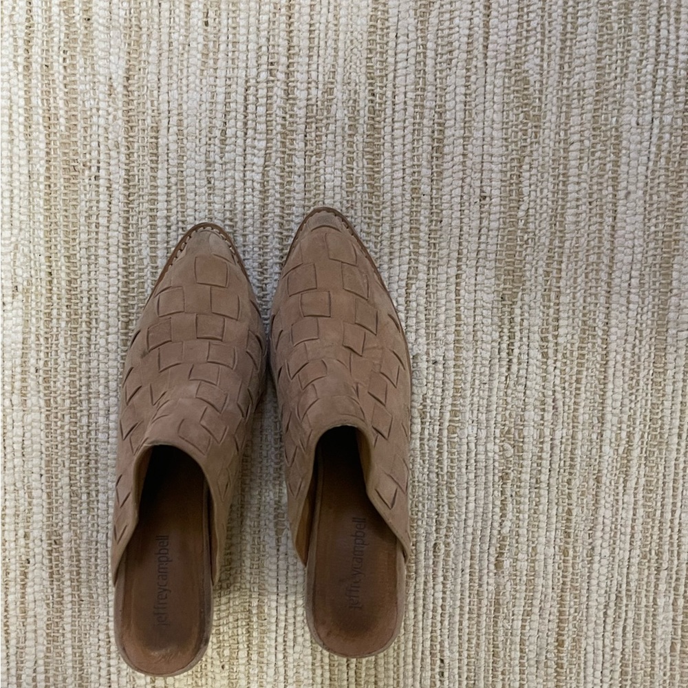 Anthropology slip on boots